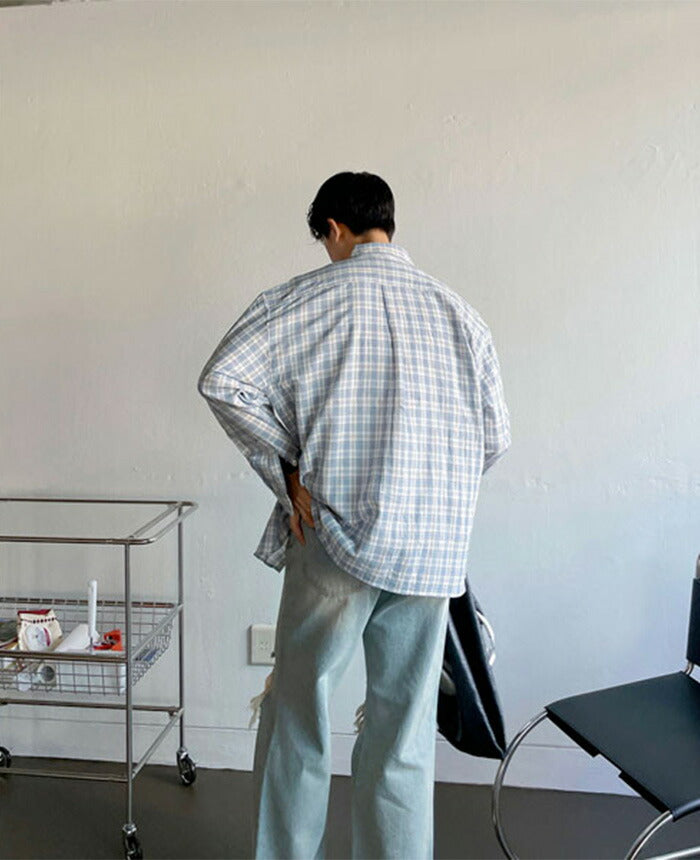 ASCLO(エジュクロ)ASCLO Check Big Shirt