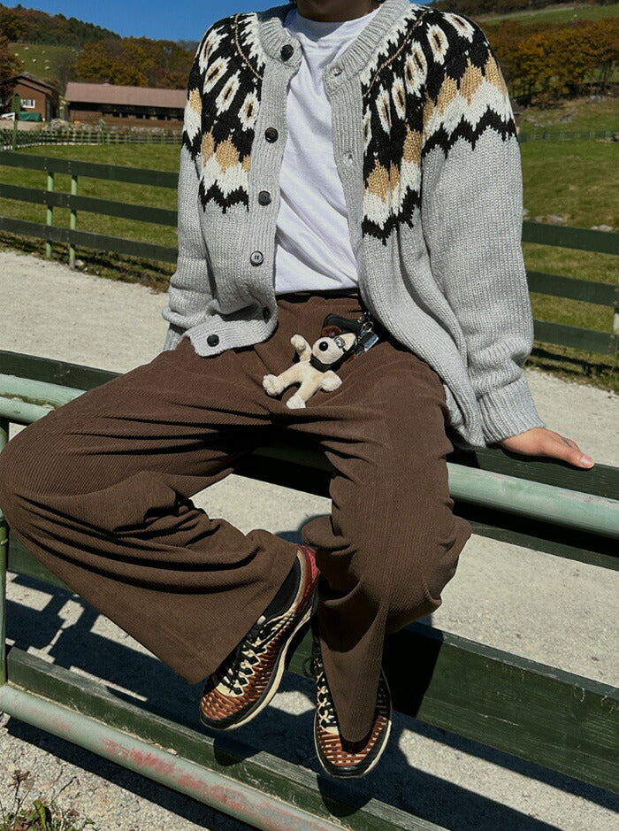 ASCLO(エジュクロ)ASCLO Nordic Knit Cardigan