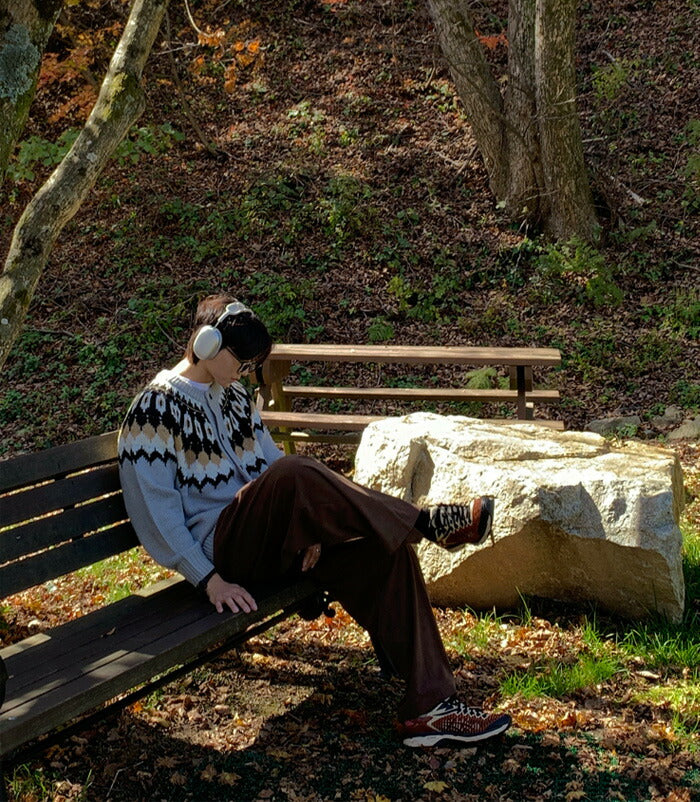 ASCLO(エジュクロ)ASCLO Nordic Knit Cardigan