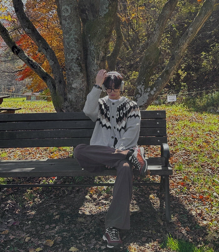 ASCLO(エジュクロ)ASCLO Nordic Knit Cardigan