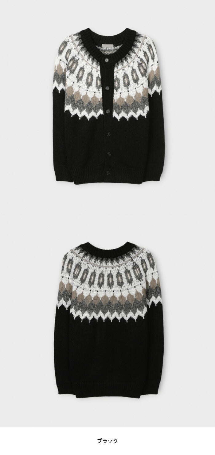 ASCLO(エジュクロ)ASCLO Nordic Knit Cardigan