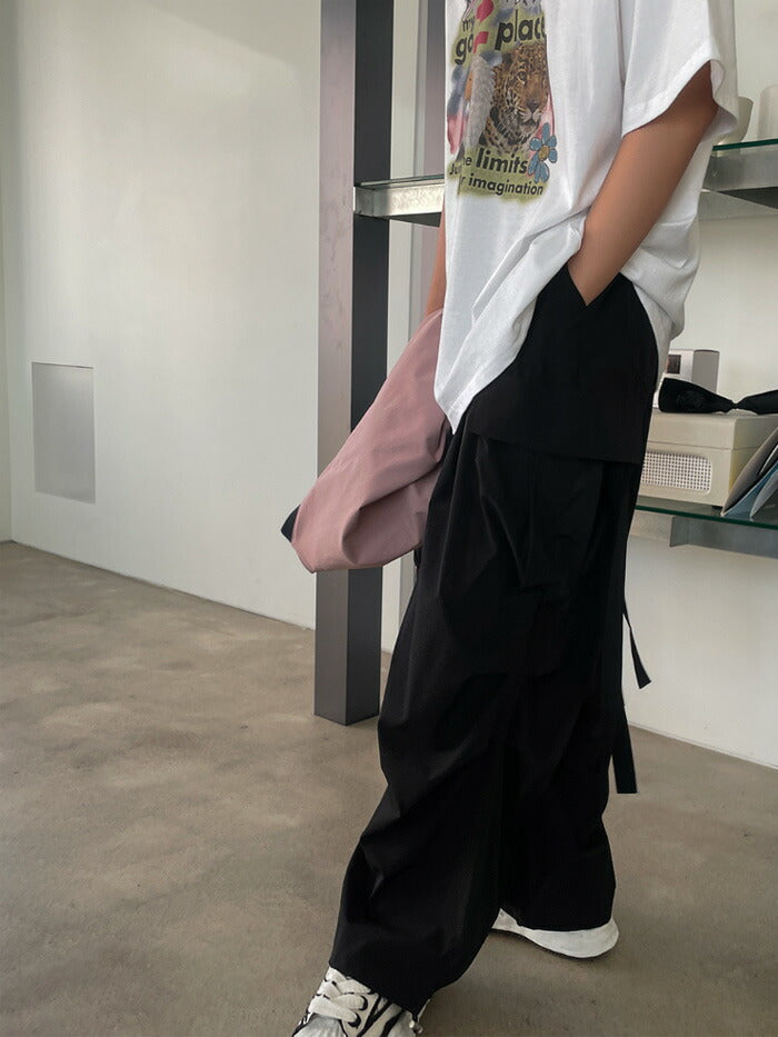 ASCLO(エジュクロ)Pleddy Strap Cargo Pants