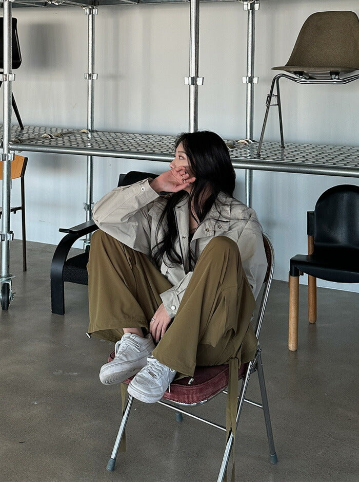 ASCLO(エジュクロ)Pleddy Strap Cargo Pants