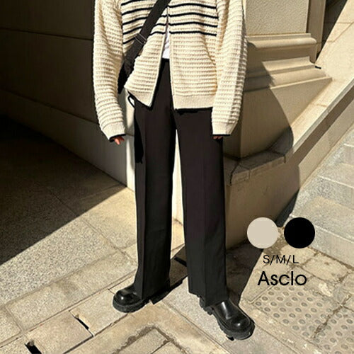 ASCLO(エジュクロ)3 TAP Sage Tencel Slacks