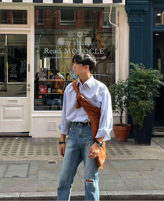 ASCLO(エジュクロ)ASCLO Wrinkle Des Denim Pants