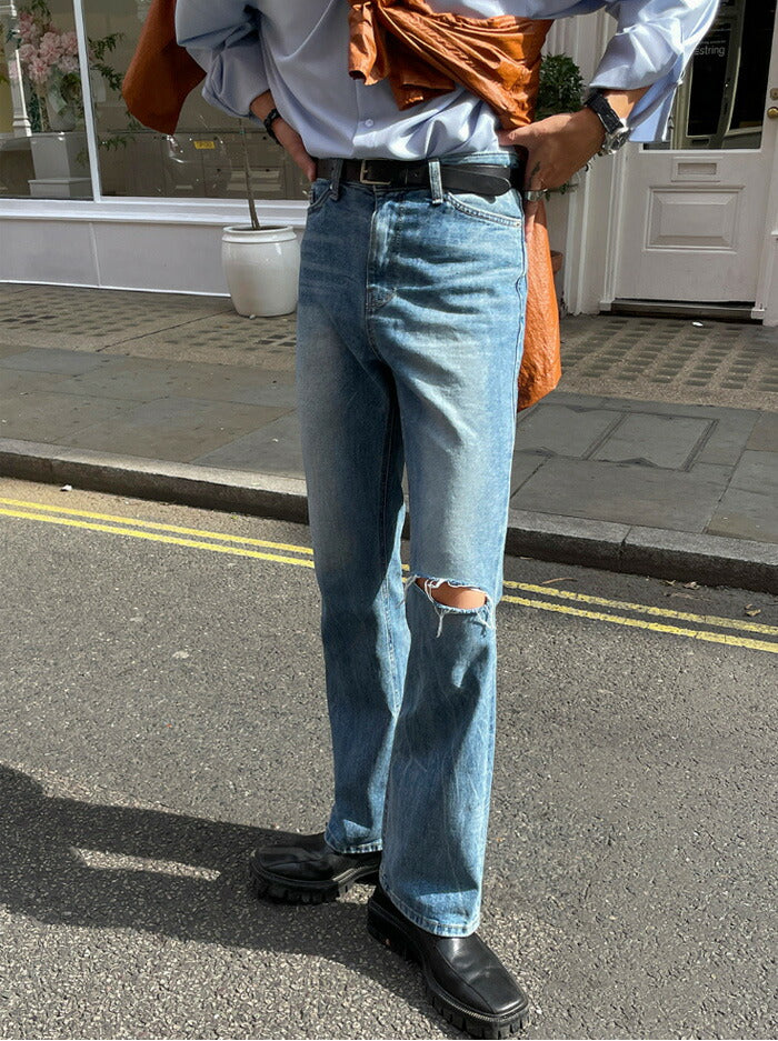 ASCLO(エジュクロ)ASCLO Wrinkle Des Denim Pants