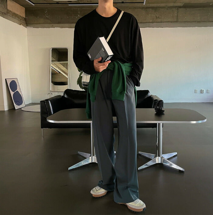 ASCLO(エジュクロ)ASCLO Box Wring Long Sleeve T Shirt