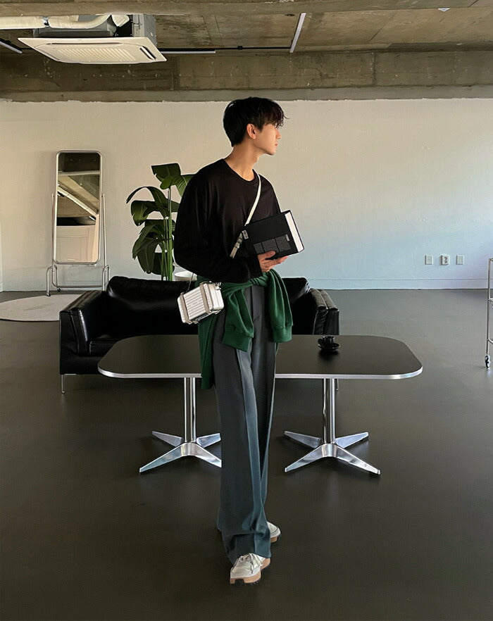 ASCLO(エジュクロ)ASCLO Box Wring Long Sleeve T Shirt