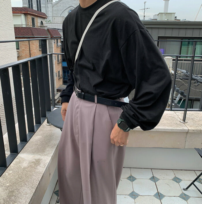 ASCLO(エジュクロ)ASCLO Box Wring Long Sleeve T Shirt