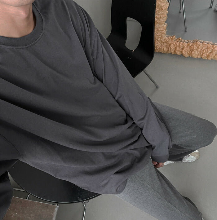 ASCLO(エジュクロ)ASCLO Box Wring Long Sleeve T Shirt