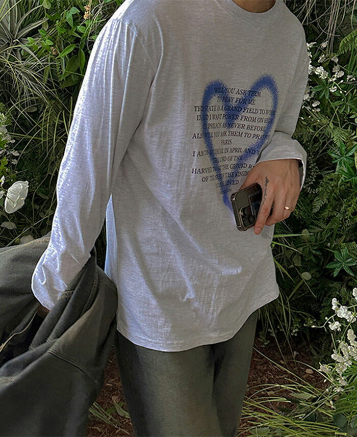 ASCLO(エジュクロ)ASCLO Heart Spray T Shirt