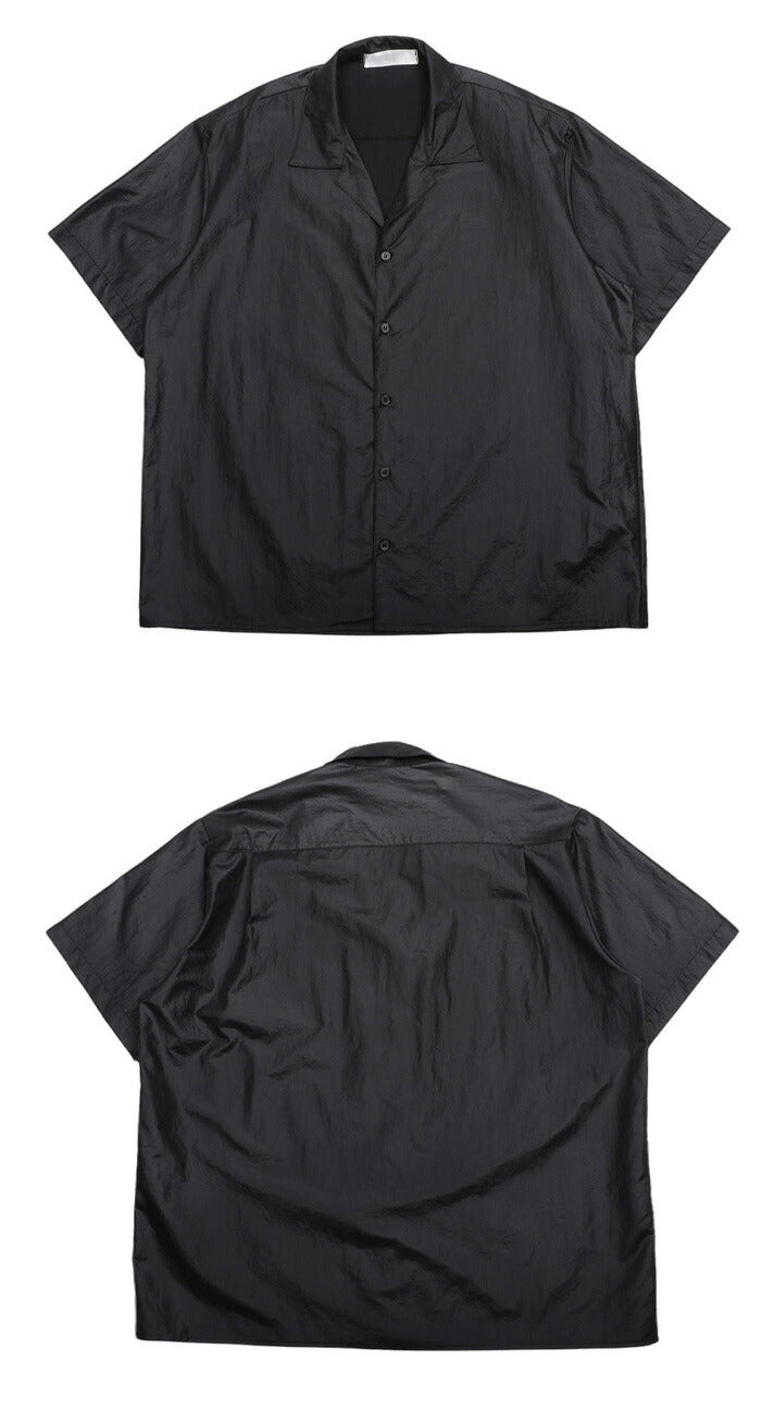 ASCLO(エジュクロ)ASCLO Coating Open Collar Shirt (3color)