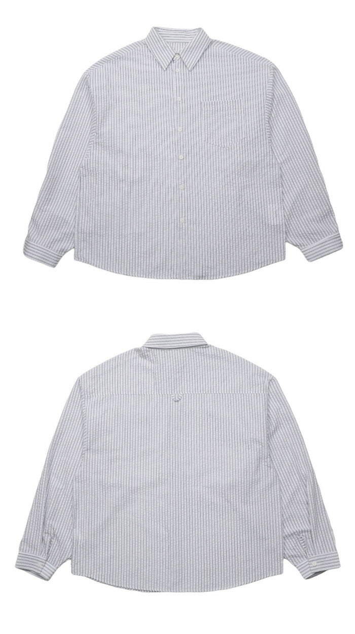 ASCLO(エジュクロ)ASCLO Seersucker ST Shirt (2color)