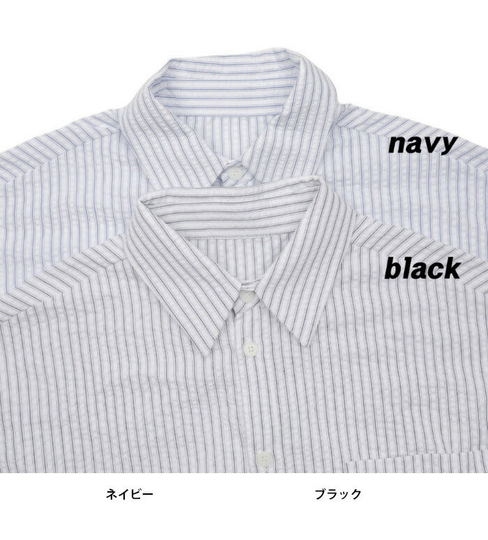 ASCLO(エジュクロ)ASCLO Seersucker ST Shirt (2color)