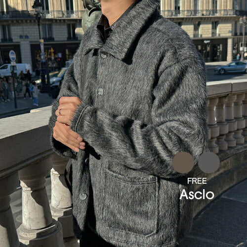 ASCLO(エジュクロ)ASCLO Mohair Collar Jacket