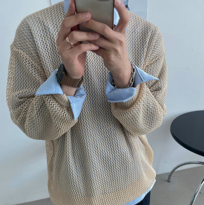 ASCLO(エジュクロ)314 Linen Punching Knit