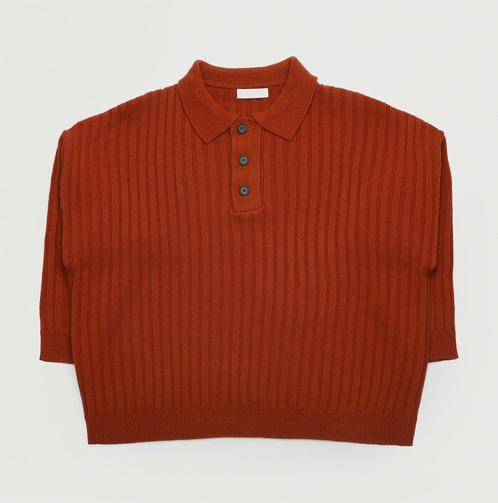 ASCLO(エジュクロ)ASCLO Rib Collar Knit