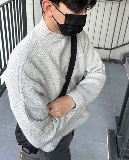 ASCLO(エジュクロ)SP Hachi Half Neck Knit