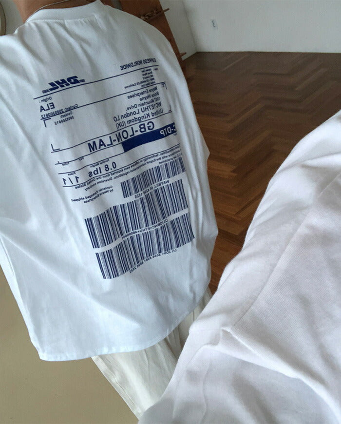 ASCLO(エジュクロ)Grag Loosefit DHL Short Sleeve T Shirt