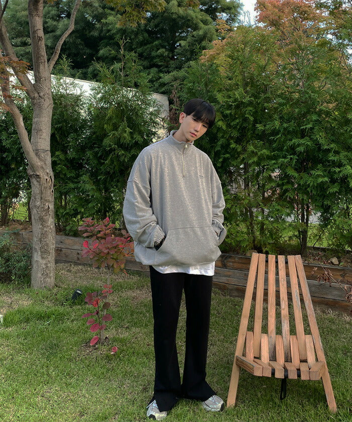 ASCLO(エジュクロ)ASCLO Family Half Zip Up Sweat Shirt