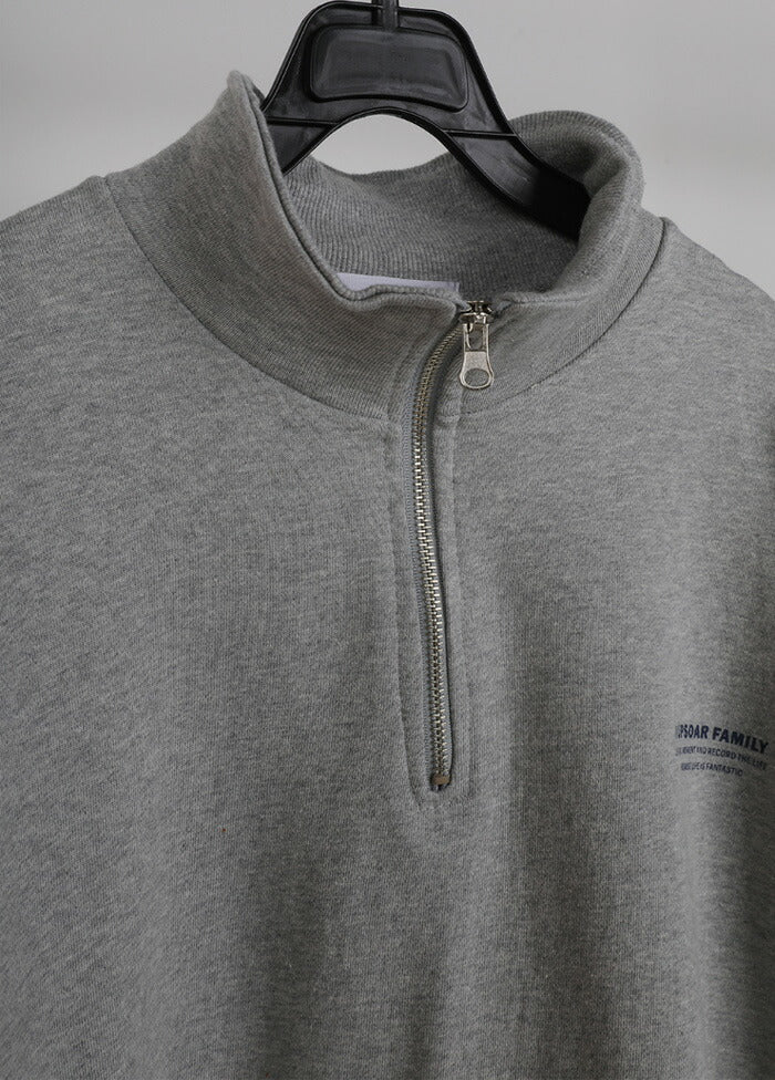 ASCLO(エジュクロ)ASCLO Family Half Zip Up Sweat Shirt