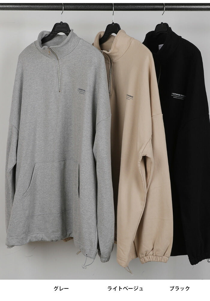 ASCLO(エジュクロ)ASCLO Family Half Zip Up Sweat Shirt