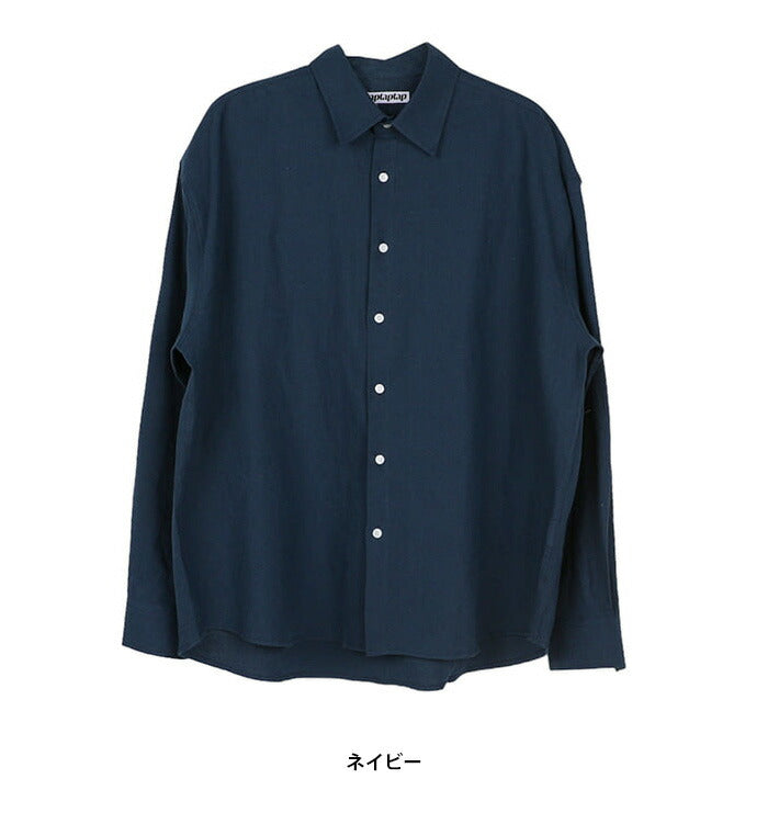 ASCLO(エジュクロ)3 TAP Luca Linen Shirt