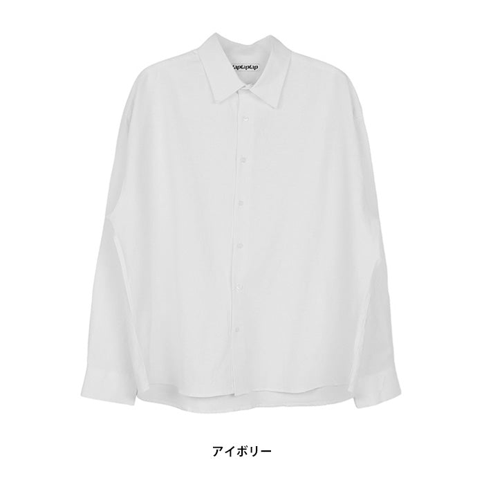 ASCLO(エジュクロ)3 TAP Luca Linen Shirt