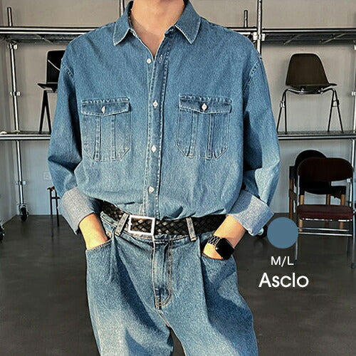 ASCLO(エジュクロ)Digan Classic Denim Shirt