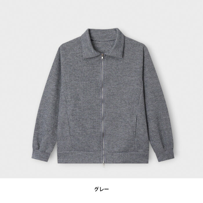 ASCLO(エジュクロ)Perfect 2way Knit Zip Up