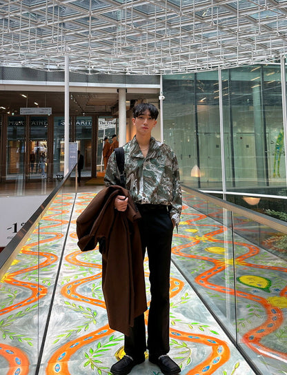 ASCLO(エジュクロ)[ASCLO MADE] ASCLO Dry Black Coating Jeans