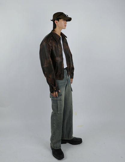 ASCLO(エジュクロ)TC Vintage Washing Cargo Denim Pants