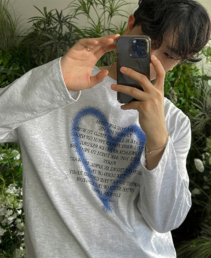 ASCLO(エジュクロ)ASCLO Heart Spray T Shirt