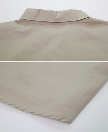 SHOPPERLAND(ショッパーランド)Standard Crop Long Sleeve Shirt